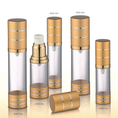 Un buon prezzo. Bottiglia di siero senza aria personalizzabile 15ML 20ML 30ML 40ML 50ML Bottiglie di dispenser senza aria in linea