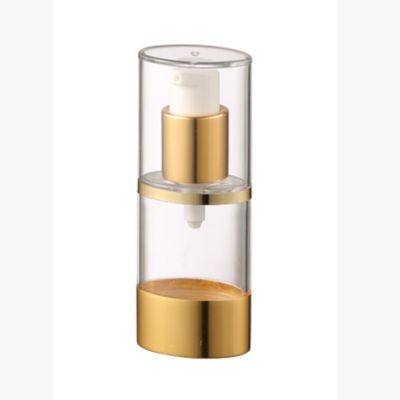 Un buon prezzo. Flacone airless cosmetico ovale da 20 ml a forma ovale, altezza 98 mm, per crema viso in linea