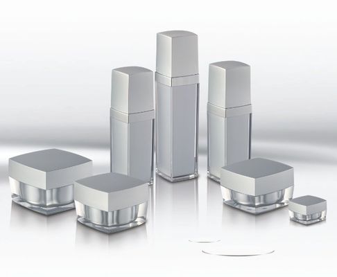 Un buon prezzo. PMMA Cosmetic Airless Pump Bottle Screen Printing 5G/15G/30G/50G/30ml/50ml/70ml in linea