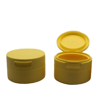 Un buon prezzo. 2.65oz/75g Vaso cosmetico vuoto Imballaggio Vaso cosmetico in plastica in PP con cilindro rotondo PMMA in linea