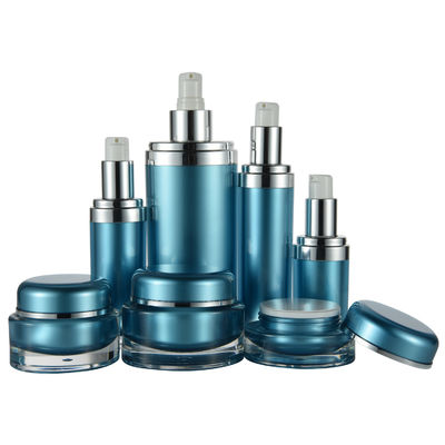 Un buon prezzo. 30G Capacità Quadratura Acrilica Lozione Bottiglia E Crema Bottone con imballaggio con serigrafia in linea