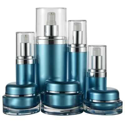 Un buon prezzo. Flacone cosmetico acrilico ovale personalizzato da 15 ml 30 ml 60 ml per siero per la cura della pelle industriale in linea