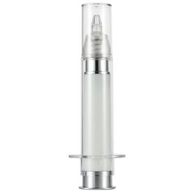 Un buon prezzo. 10 ml Capacità Stampa a schermo Contenitore cosmetico vuoto senza aria per bottiglia di crema per occhi in linea