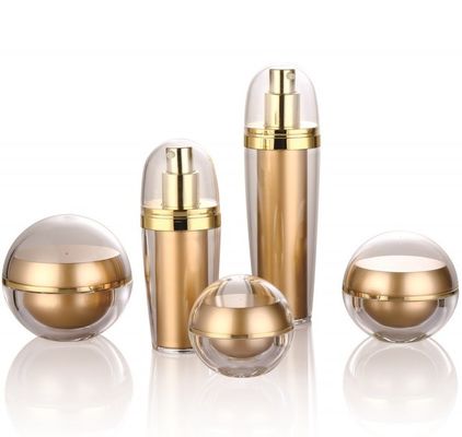 Un buon prezzo. Materiale del corpo PP Bottiglia senza aria a forma di sfera acrilica 30 ml 50 ml per articoli di bellezza in linea
