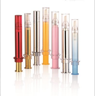 Un buon prezzo. 10 ml PETG Bottiglia cosmetica vuota senza aria Crema per gli occhi senza aria Bottiglia a prova di perdite in linea