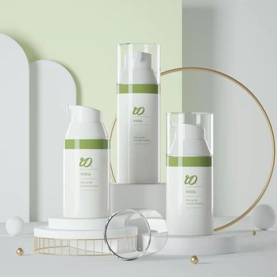 30 ml/50 ml Bottiglia in plastica senza aria Stampa a schermo Diverse dimensioni