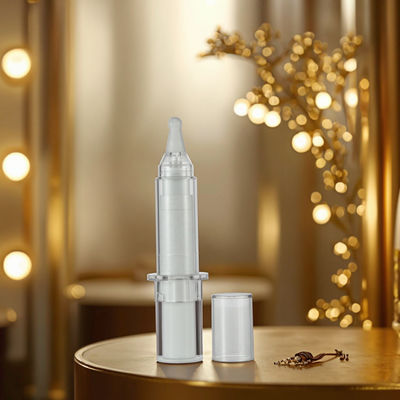 Prezzo buono Bottiglia di siringa cosmetica senza aria da 10 ml, 15 ml e 20 ml per crema per occhi in linea