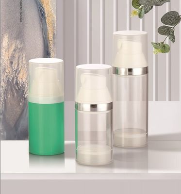 Prezzo buono Flacone con pompa airless in PETG da 30 ml 50 ml per packaging cosmetico in linea