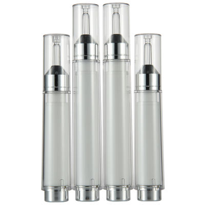 Prezzo buono Seringa per flaconi di lozione senza aria da 10 ml - Pompa cosmetica PETG per crema del siero in linea