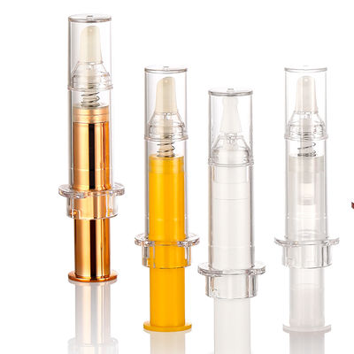 Prezzo buono Bottiglia cosmetica PETG senza aria da 5 ml con tappo di pompa spray in linea